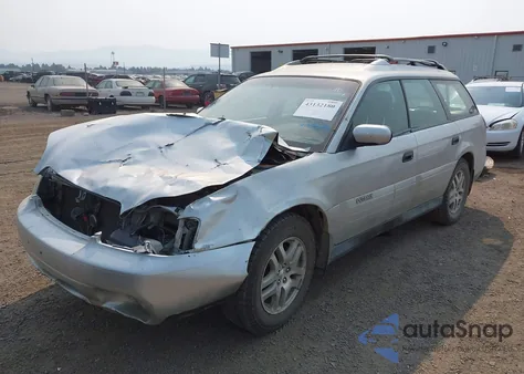 2004 Subaru Outback from USA, damaged, VIN 4S3BH675346629308